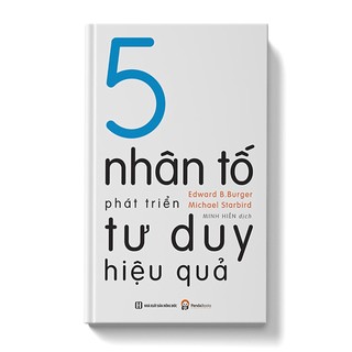 Sách - 5 nhân tố phát triển tư duy hiệu quả