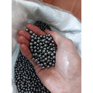 1kg Bi sắt 6.35 - 7 - 8 bóng tròn đẹp loại 1