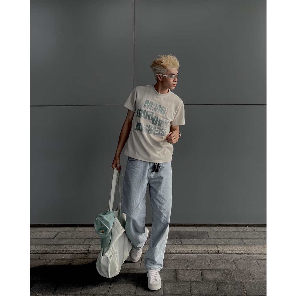 Áo Thun thời trang BOXY In Chữ Cao cấp - MENTAL MIND BOXY T-SHIRT