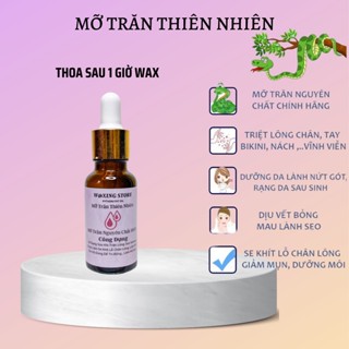 Mỡ trăn thiên nhiên - Mỡ trăn nguyên chất 100%