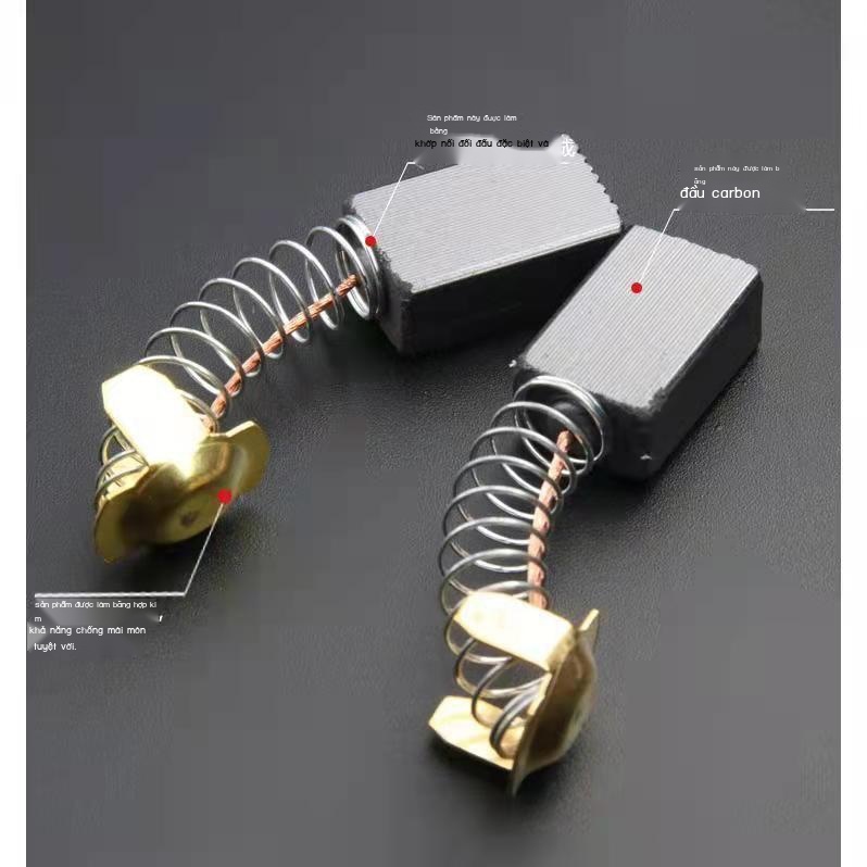 Máy mài bột giấy nhám Hongjue phụ kiện bàn chải carbon chính hãng