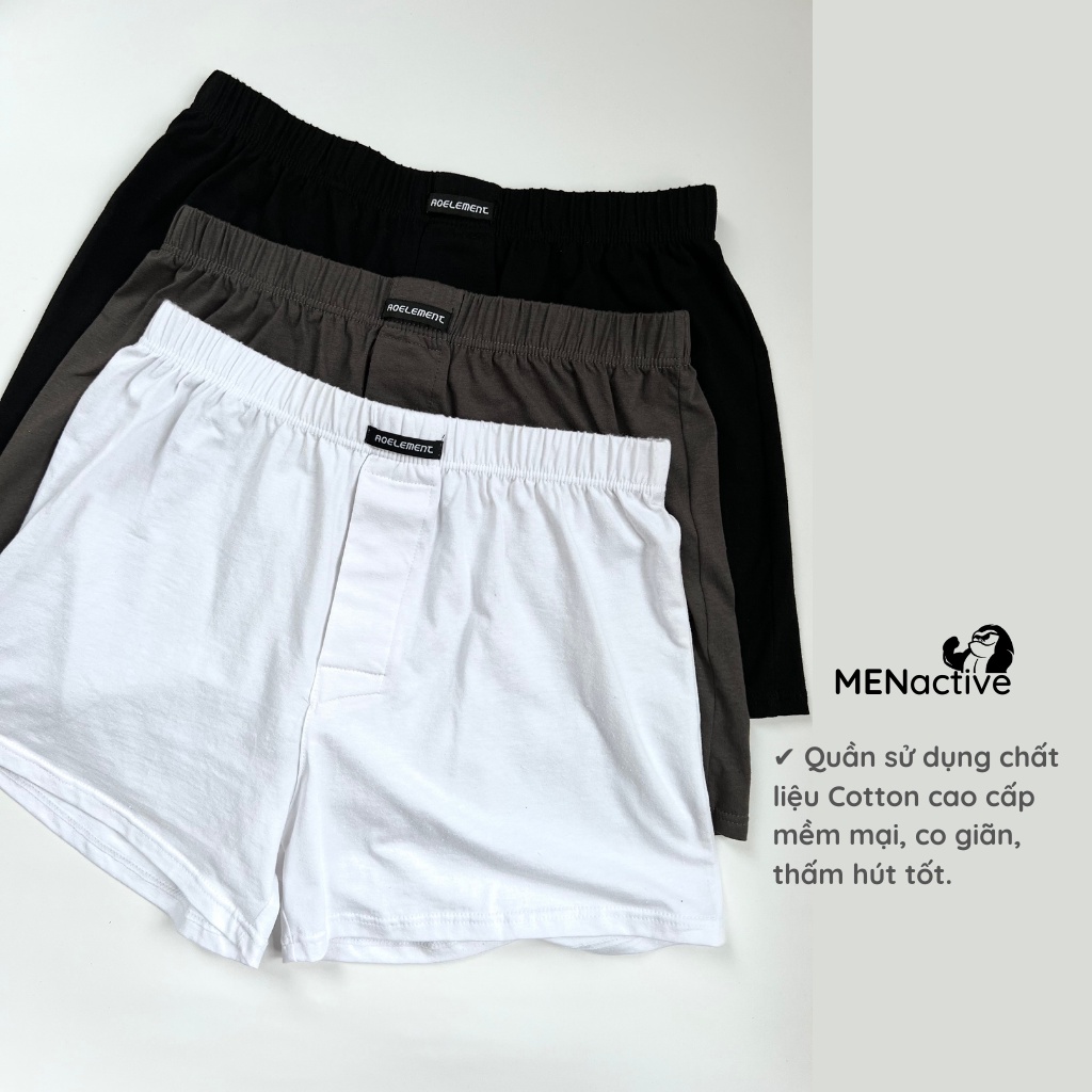 Quần đùi ngủ nam nữ, quần mặc nhà cotton bông siêu mềm mại, thoáng mát thoải mái QN01