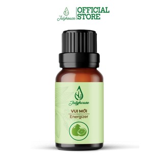 Tinh dầu vui mới 10ml JULYHOUSE kết hợp tinh dầu Chanh, Bạc Hà và Vỏ Bưởi