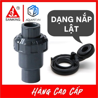 Van 1 chiều SANKING dạng nắp lật, màu trắng, màu đen
