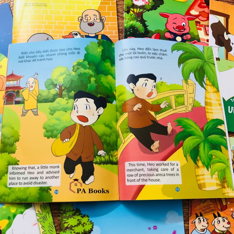 Sách - Truyện Cổ Tích Cho Bé - 40 Câu Chuyện Song Ngữ Việt Anh Có quét mã QR Code Nghe Đọc Truyện (Lẻ Quyển) | BigBuy360 - bigbuy360.vn
