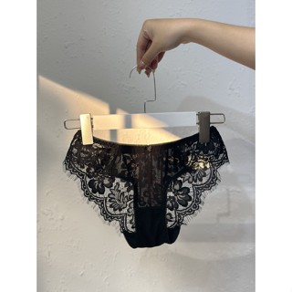quần lót ren chất đen hàng thiết kế nhiều kiểu (hình tiệm chụp)
