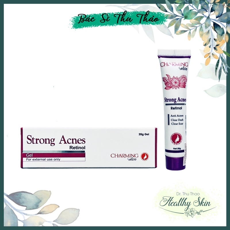 [20g] Kem ngừa mụn Strong Acnes - Charming Skin