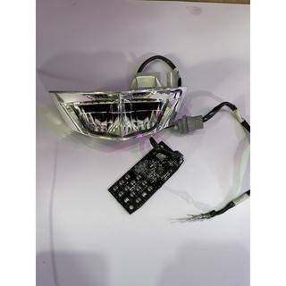 Yamaha exciter 155 vva mạch led + choá phản xạ tháo từ đèn pha zin