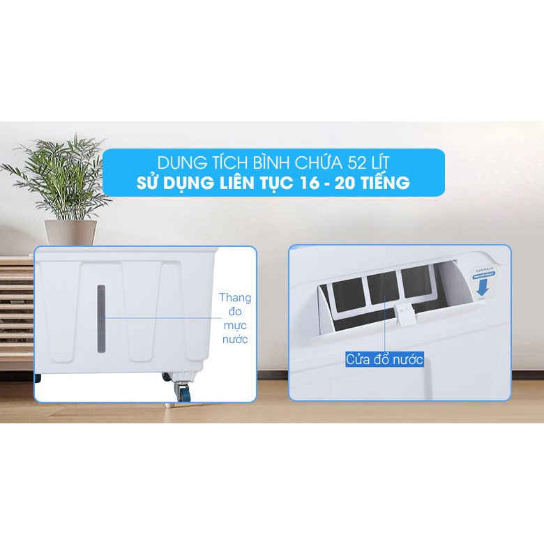 Quạt điều hòa, quạt hơi nước  DKA-05000G, hàng trưng bày chính hãng mới 99%