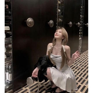 [FREESHIP ] VÁY DÂY LỤA SILVER CAO CẤP SEXY HOTTREND 2023