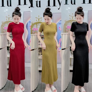 Đầm váy nữ Body dáng dài đơn giản đáng yêu dành cho các nàng diện đi tiệc, đi chơi