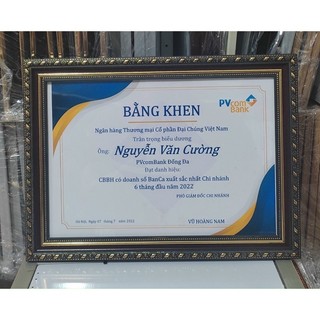 Khung bằng khen A4 (21x30) các mẫu (BẢO HÀNH GÃY VỠ )