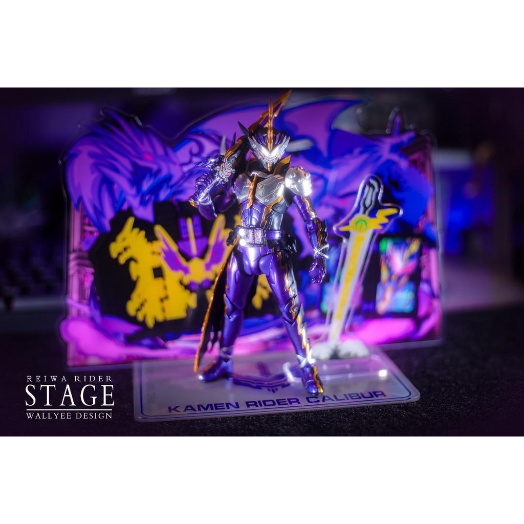 Nền trưng bày Base Stage Kamen Rider Calibur, Background Trưng Bày Kamen Rider Calibur