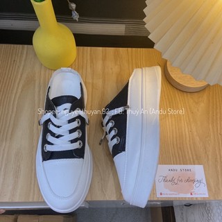 (Order) Giày sục thể thao đế 3cm Andu Store (video +ảnh thật)