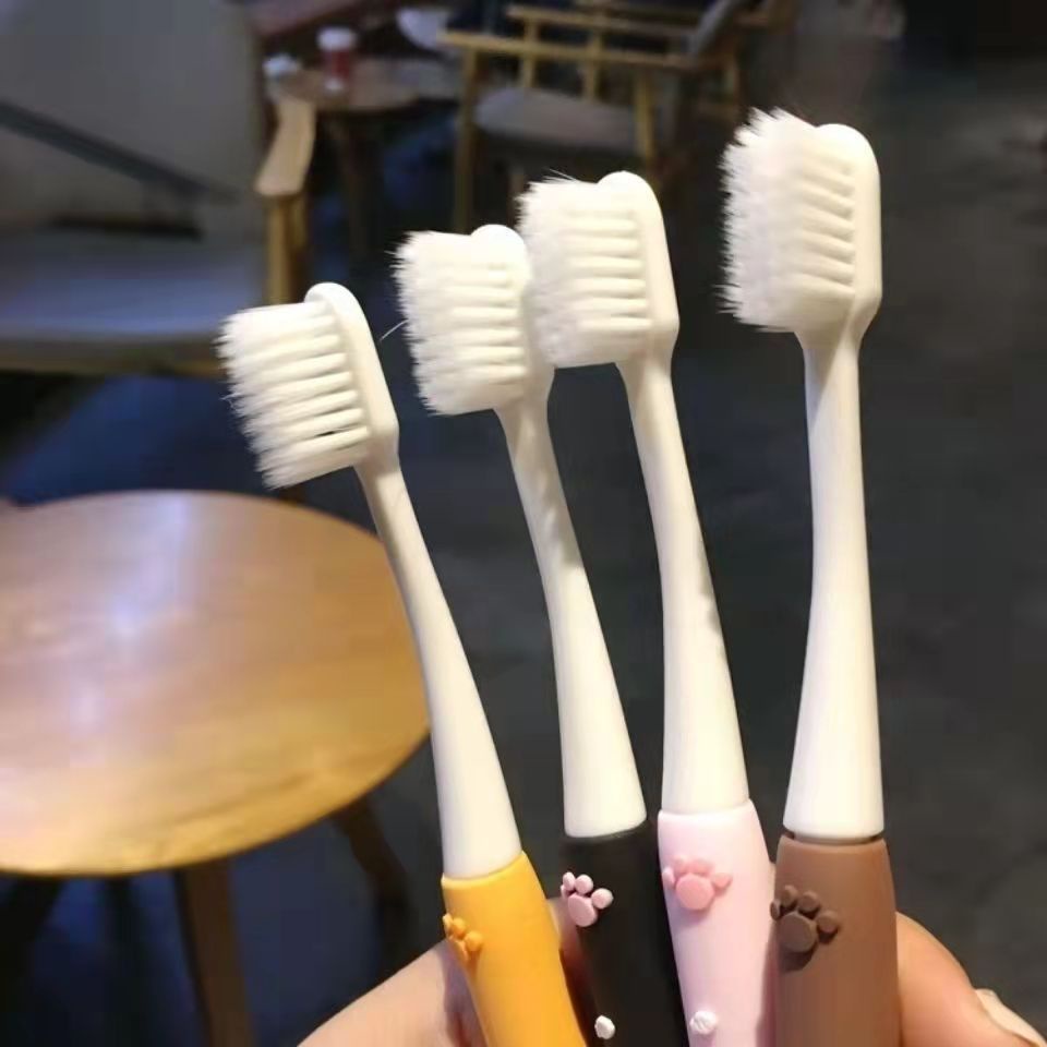 Bàn Chải Đánh Răng Bằng Silicon Giá Trị Cao Hình Mèo kitty Dễ Thương Cho Nữ Sinh