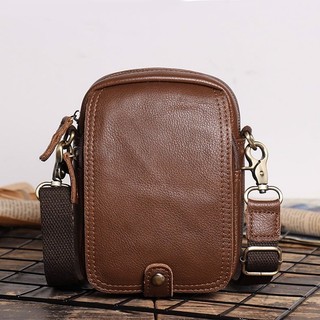 Túi đeo hông, đeo chéo mini da bò - 3551902