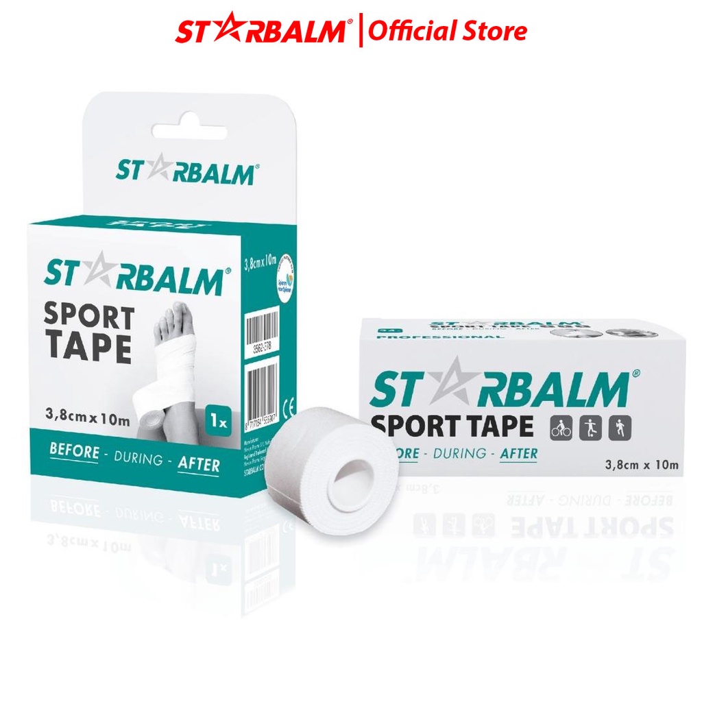 Băng keo thể thao STARBALM Sport Care băng vải thể thao Star balm Tape băng cổ chân tránh chấn thương