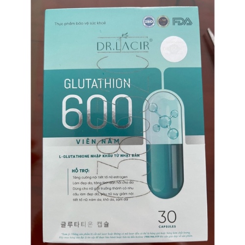 Viên Uống trắng da mờ nám Glutathione 600, làm đẹp da, giảm mụn, mờ thâm, cải thiện nội tiết tố, myphamhanhluan | BigBuy360 - bigbuy360.vn