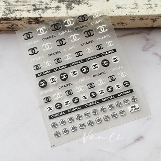 sticker lụa 5d thương hiệu dán móng tay nail