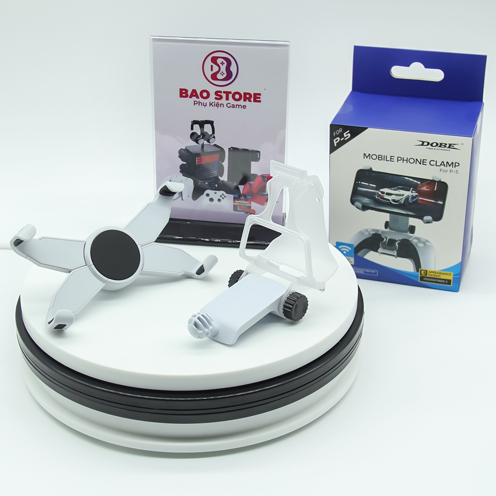Kẹp điện thoại cho tay cầm PS5, Giá đỡ tay cầm PS5 DualSense PlayStation 5