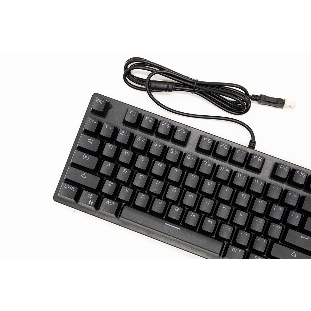 Bàn phím cơ gaming Atas A950 - Blue Switch - LED RAINBOW - Chống nước - 87 Keycap