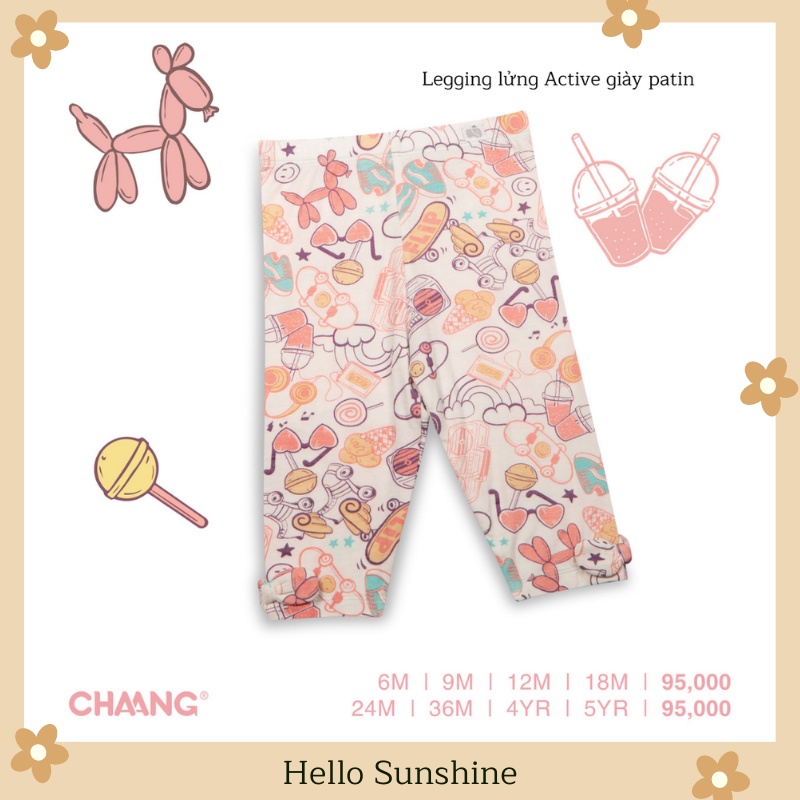 [Chaang] Legging lửng Active Chaang