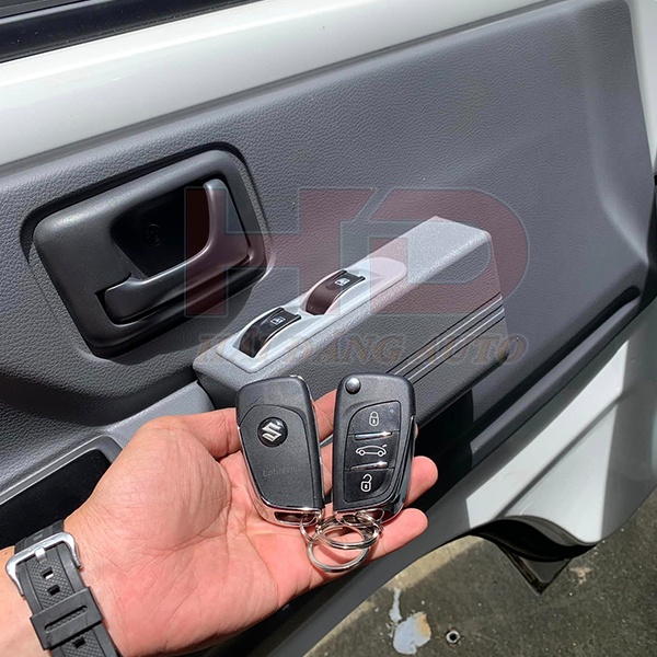 Bộ nâng hạ kính chỉnh điện và khóa remote cho xe tải Suzuki