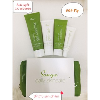 Bộ sản phẩm chăm sóc da cao cấp Sonya Daily Skincare System