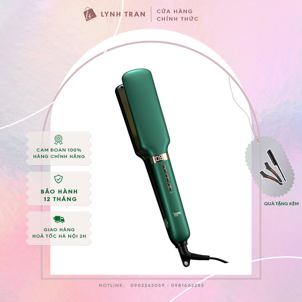 Máy là thẳng ion bản to Pritech