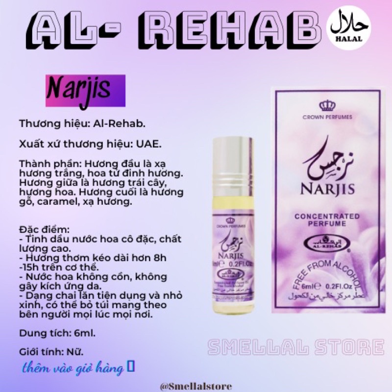 Tinh dầu nước hoa Arap