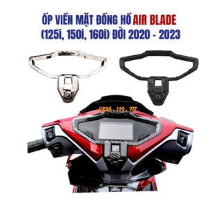 Ốp đồng hồ xe ab 2020 - 2023 - carbon, mạ crom