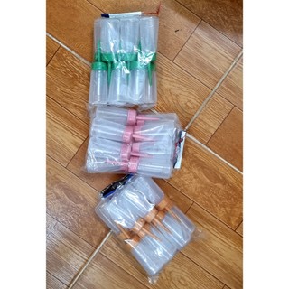 Vỉ 12 Chai nhựa vịt dầu 30ml, 150ml