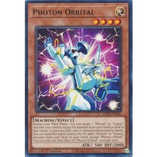 Thẻ bài yugioh photon orbital - maze-en046 - rare 1st edition