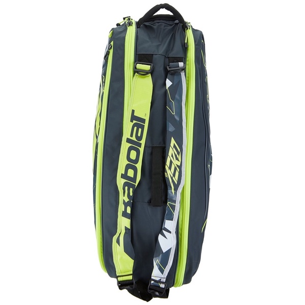 TÚI TENNIS BABOLAT PURE AERO X6 PACK GREY/YELLOW/WHITE