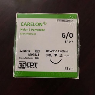 Chỉ phẫu thuật Nylon CPT (1/0, 2/0, 3/0, 4/0, 5/0, 6/0, 7/0, 8/0)