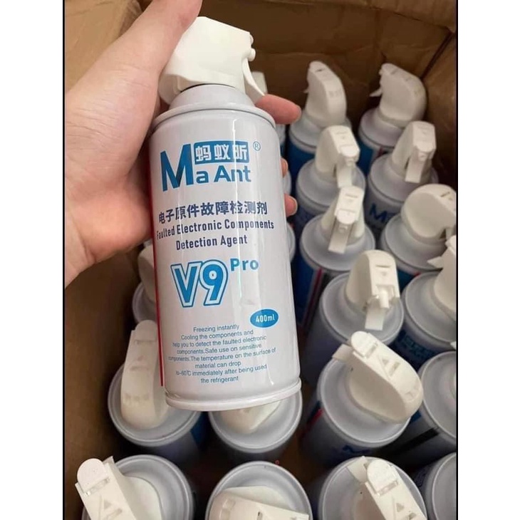 BÌNH XỊT TUYẾT V9 DÒ CHẠM CHẬP
