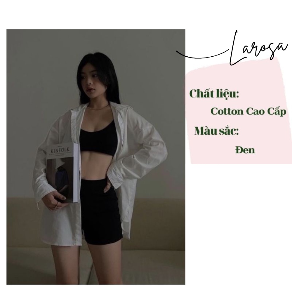 Quần short nữ ,quần biker short ôm lưng cao nâng mông màu đen lưng cao chất cotton co giãn 4 chiều mặc đi chơi tập