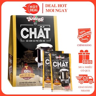 Cà Phê Sữa Đá VinaCafé Chất Sài Gòn Hộp 290G (10 gói x 29G)