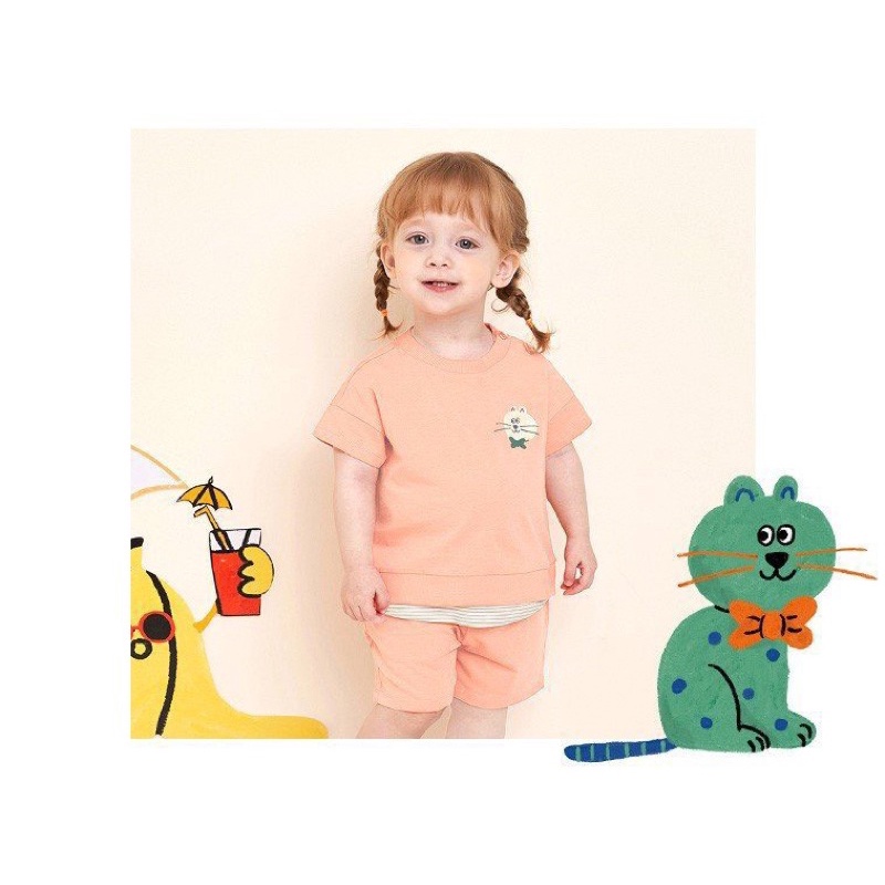 BỘ MILK MILE HT MÈO CAVABIEN DỄ THƯƠNG CHO BÉ 😍