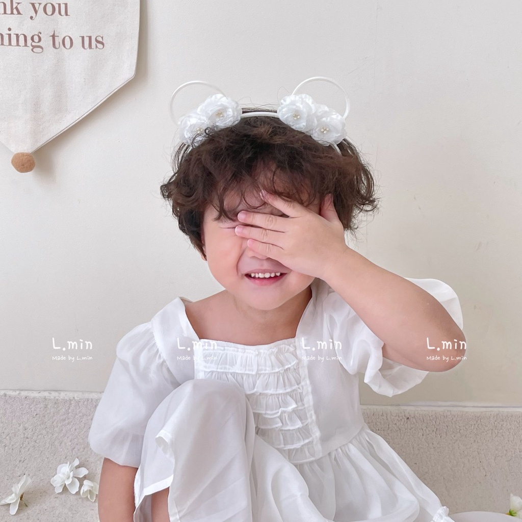 CÀI TÓC CÔNG CHÚA CHO BÉ  BY L.MIN