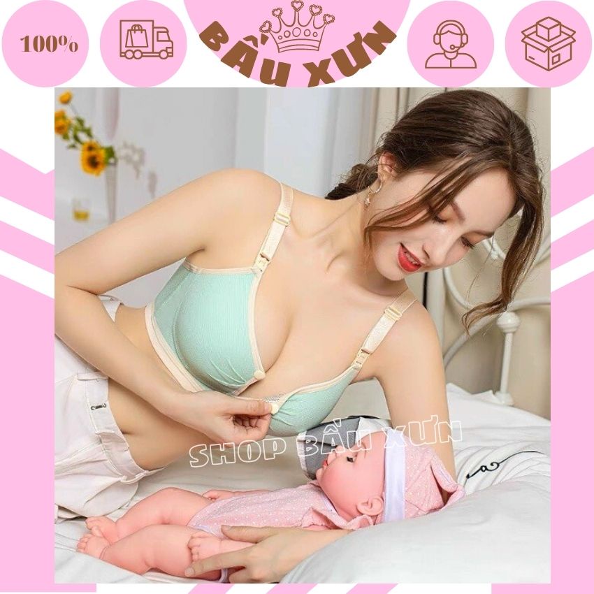 ÁO NGỰC KO GỌNG VẢI COTTON CÓ CÚC MỞ NGANG CHO BÉ TI- ÁO LÓT BẦU NĂNG NGỰC CHẤT ĐẸP