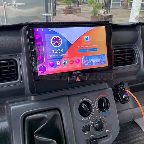 Mặt dưỡng màn hình Android 9Inch cho xe tải Suzuki Carry Pro New