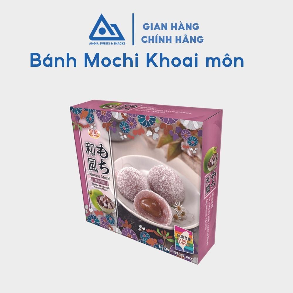 Bánh mochi Đài Loan Royal Family vị khoai môn phủ cơm dừa 152g An Gia Sweets & Snacks