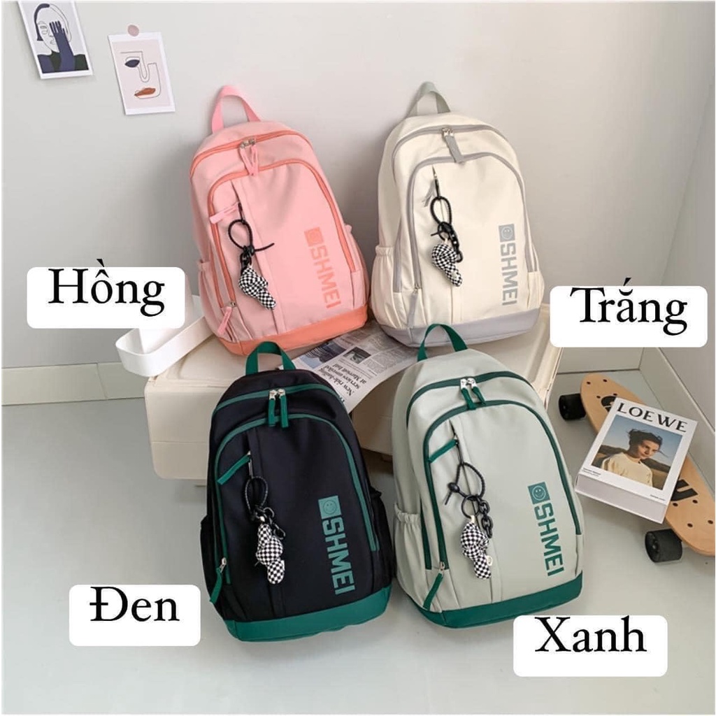 Ba lo SHMEI vải canvas chống thấm nước nhẹ