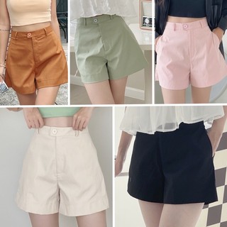 Quần short kaki form basic năng động tone màu pastel Dylen short