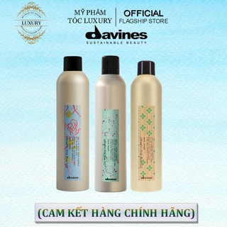Gôm xịt giữ nếp tóc cứng davines strong 400ml