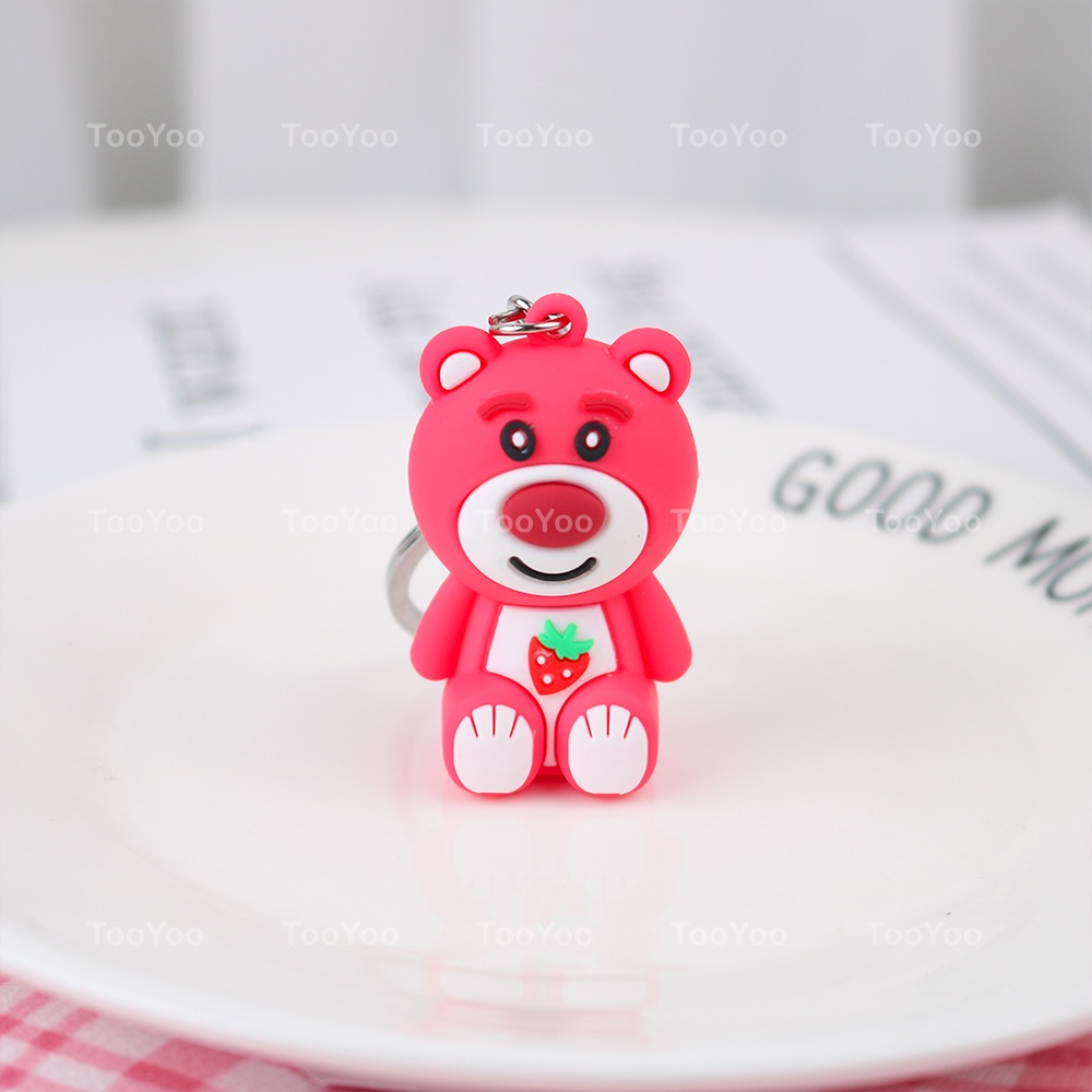 Móc khóa mini Gấu gâu Lotso nhiều mẫu dễ thương cute TooYoo BK00545