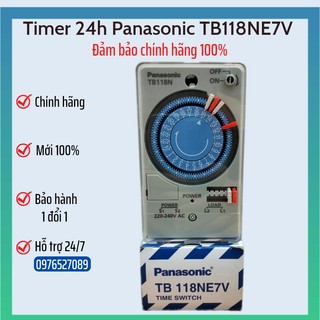 Timer hẹn giờ 24h Panasonic TB 118NE7V