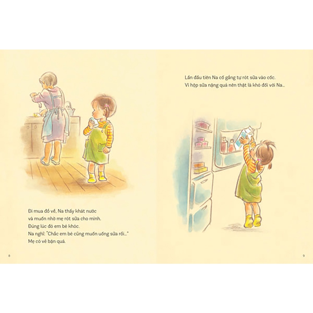 Sách ehon Chỉ một chút thôi  - ehomebooks