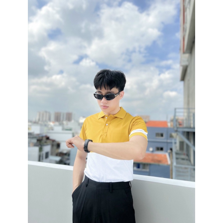 Áo Thun Nam Polo Vải Cotton Co Giãn Tốt In Màu Form Chuẩn Lịch Lãm NEW UNISEX